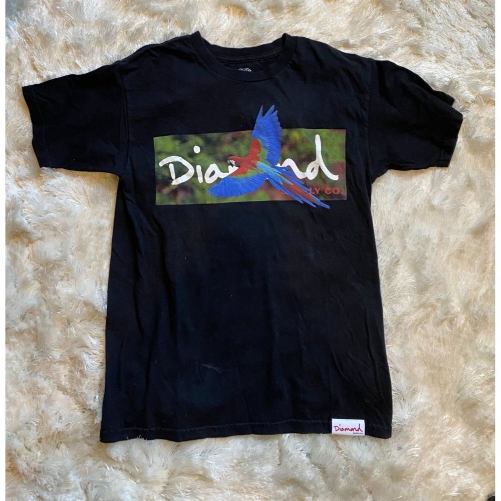 Men's Diamond Supply Co. black short sleeve tee SMALL